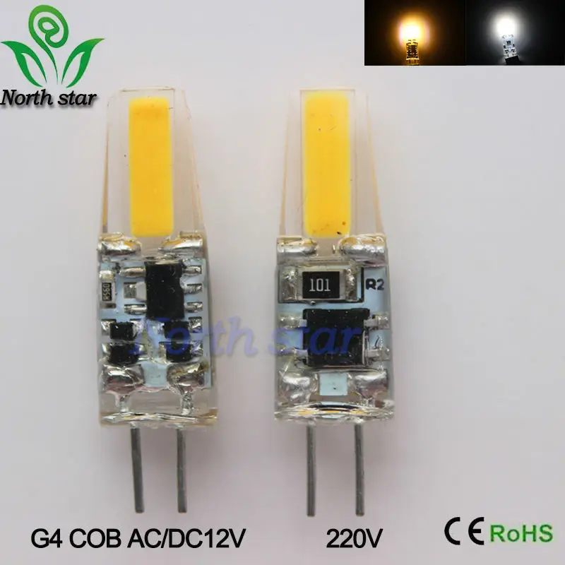 Светодиодная лампочка G4 SMD для прожекторов сменные Галогенные LED лампы и люстр 10
