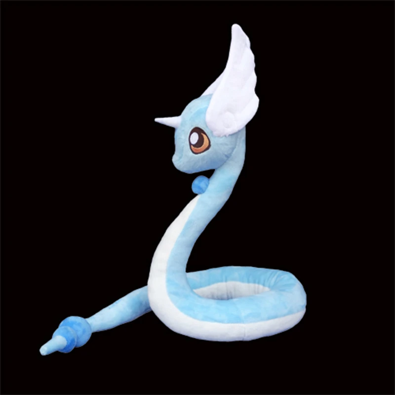 95 см Pocket Monster Shinny Dragonair плюшевая кукла любой изгиб мягкие игрушки синий/розовый детский подарок коллекция домашний декор