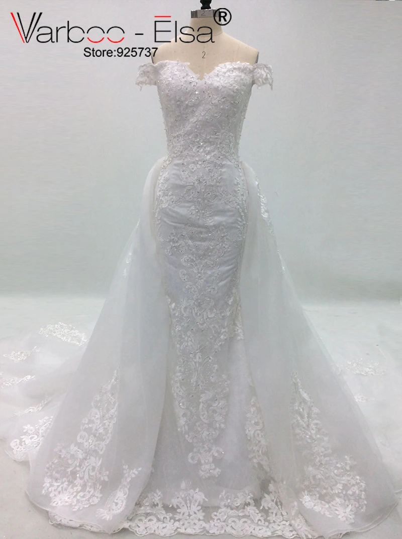 VARBOO_ELSA Vestido De Noiva высококачественное Элегантное свадебное платье белая кружевная