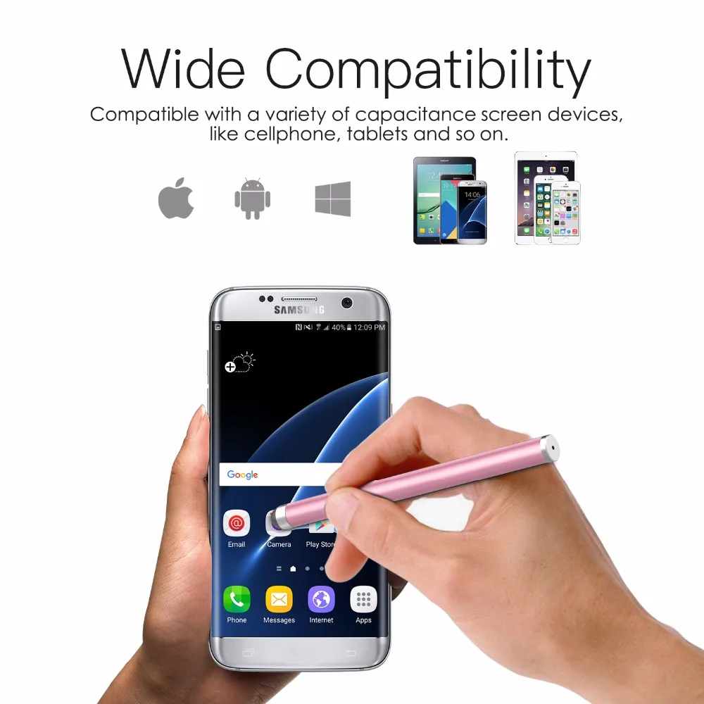 Стилус MoKo с резиновым наконечником (4 шт.) универсальное высокоточное перо 8 мм для