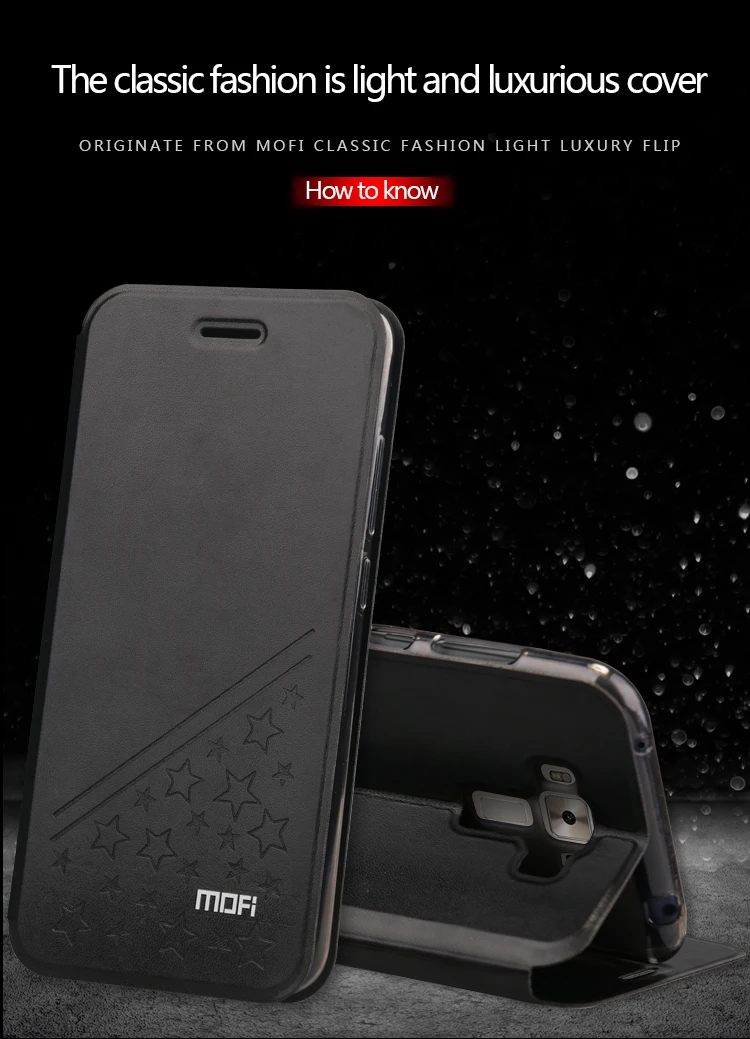 Mofi для Asus Zenfone 3 Laser ZC551KL 5,5 дюймов Чехол Флип PU кожаный чехол подставка для Asus ZC551KL Книга Стиль сотовый телефон сумка