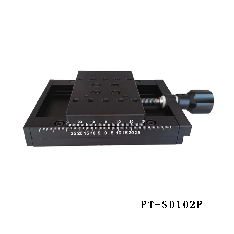 PT SD102P/102 PS X оси ручной линейный этап 50 мм перевод платформы оптический раздвижной