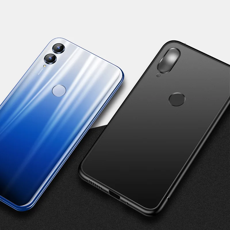 Чехол для Huawei P Smart 2019 силиконовый мягкий чехол PSmart Plus телефона защитная задняя