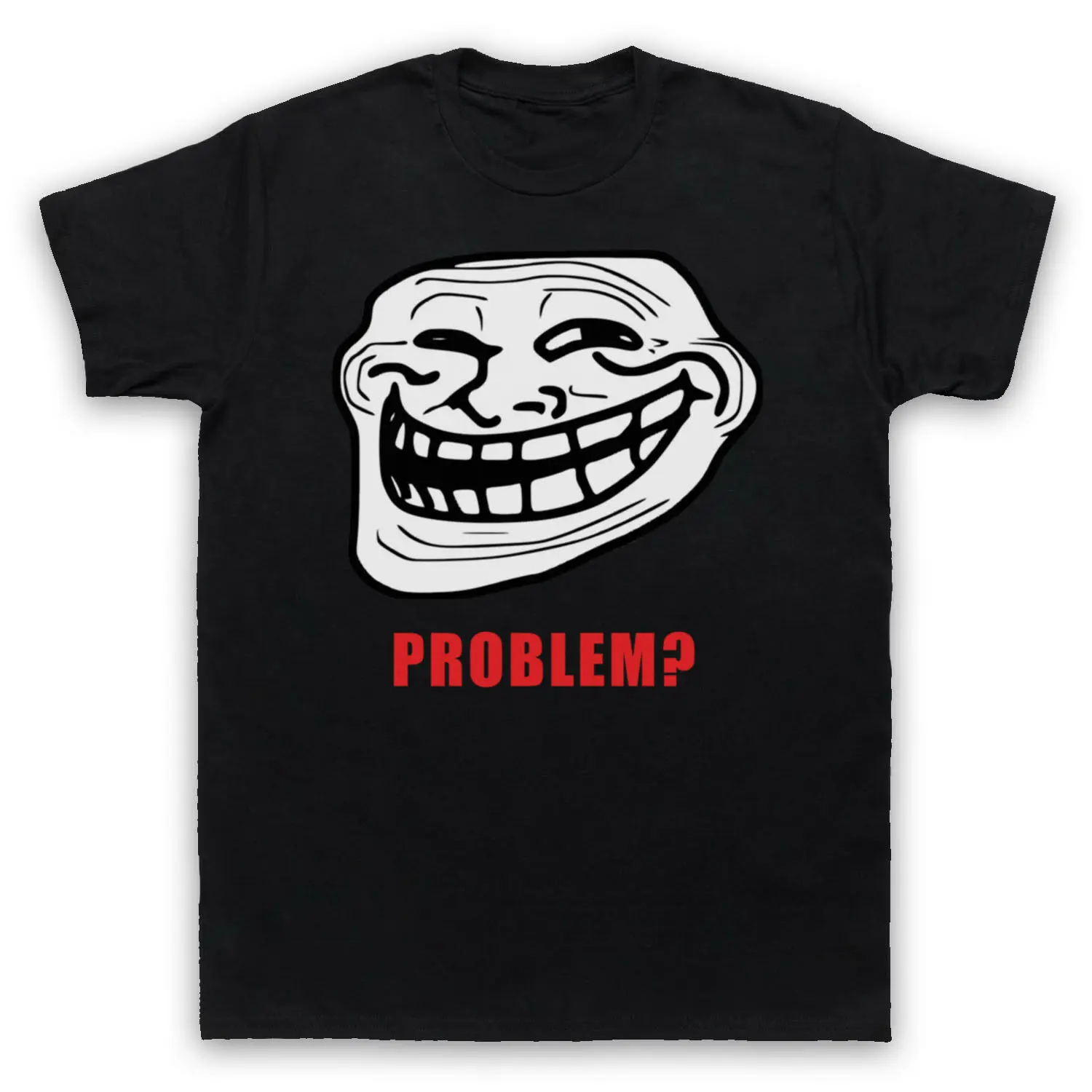 TROLLFACE MEME RAGE комикс смешной Тролль шутка Интернет Мужская женская детская