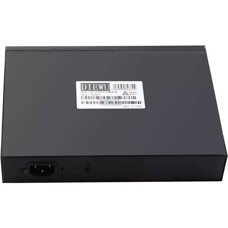 DIEWU 8+ 2 коммутатор POE портов 250 м POE Мощность Over Ethernet переключатель виртуальной локальной компьютерной сети встроенный Мощность поставка 10/100 м