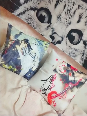 Mo Dao Zu Shi Подушка заполненная PP на заказ Wei WuXian Lan WangJi Grandmaster of Demonic коллекция для
