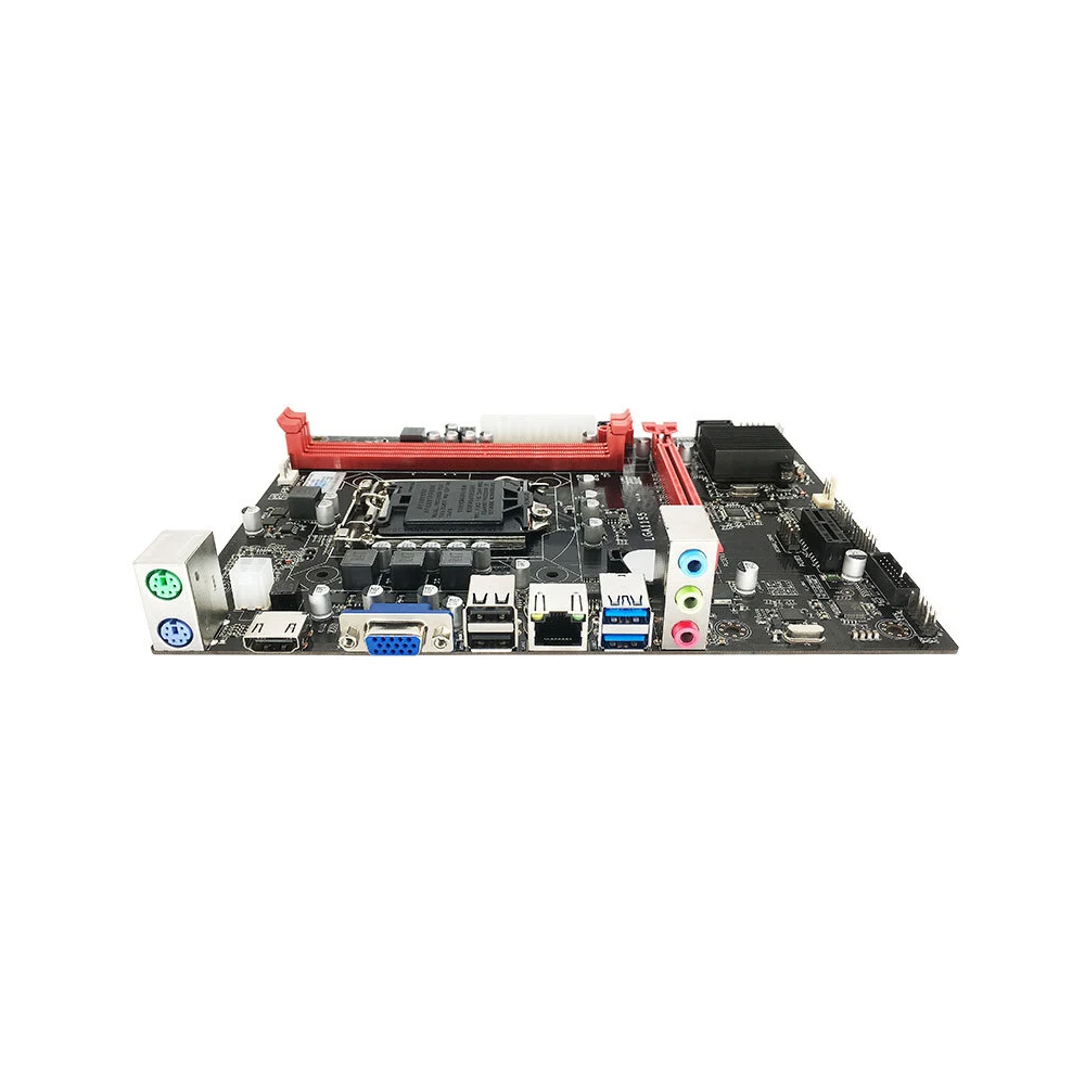 Jingsha B75 материнская плата LGA 1155 M-ATX LGA1155 материнская плата DDR3 Материнская плата i5 3470 ядерный процессор USB3.0 SATA3.0 для ПК компьютер