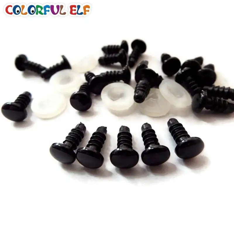 Бесплатная доставка аксессуары для кукол безопасные Глаза животных черного