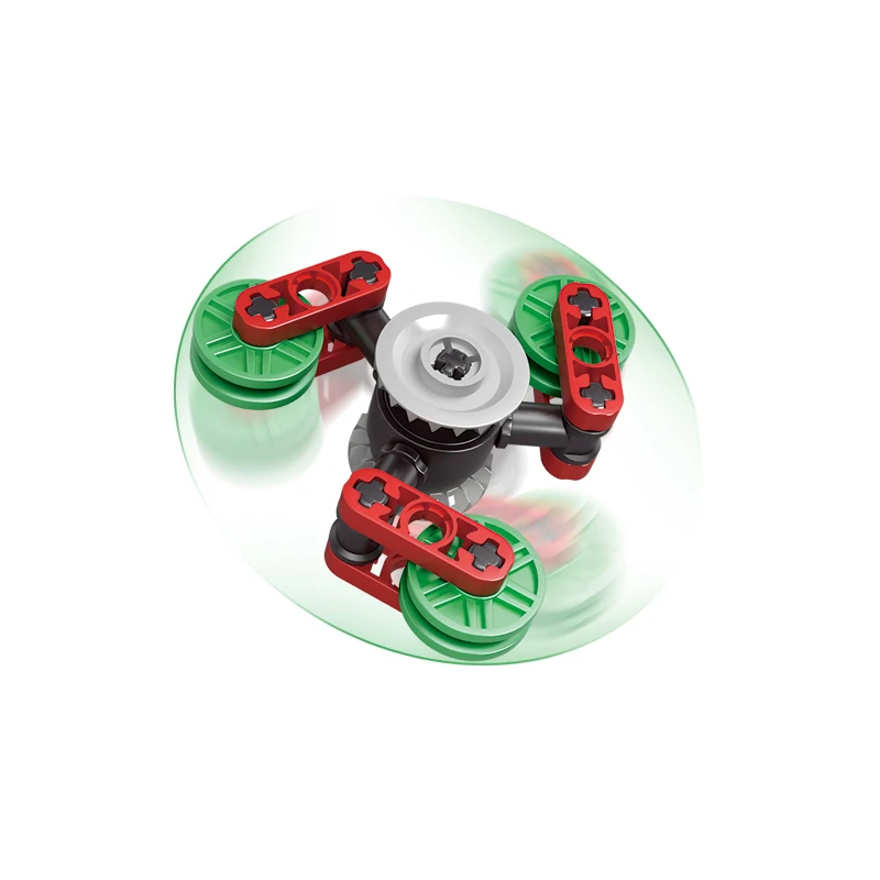 6 Sets New Hand Spinner Triangle Crabs Rotating Bearing Blocks Autism Tip Gyro Ball Rainbow Color Bluding | Игрушки и хобби