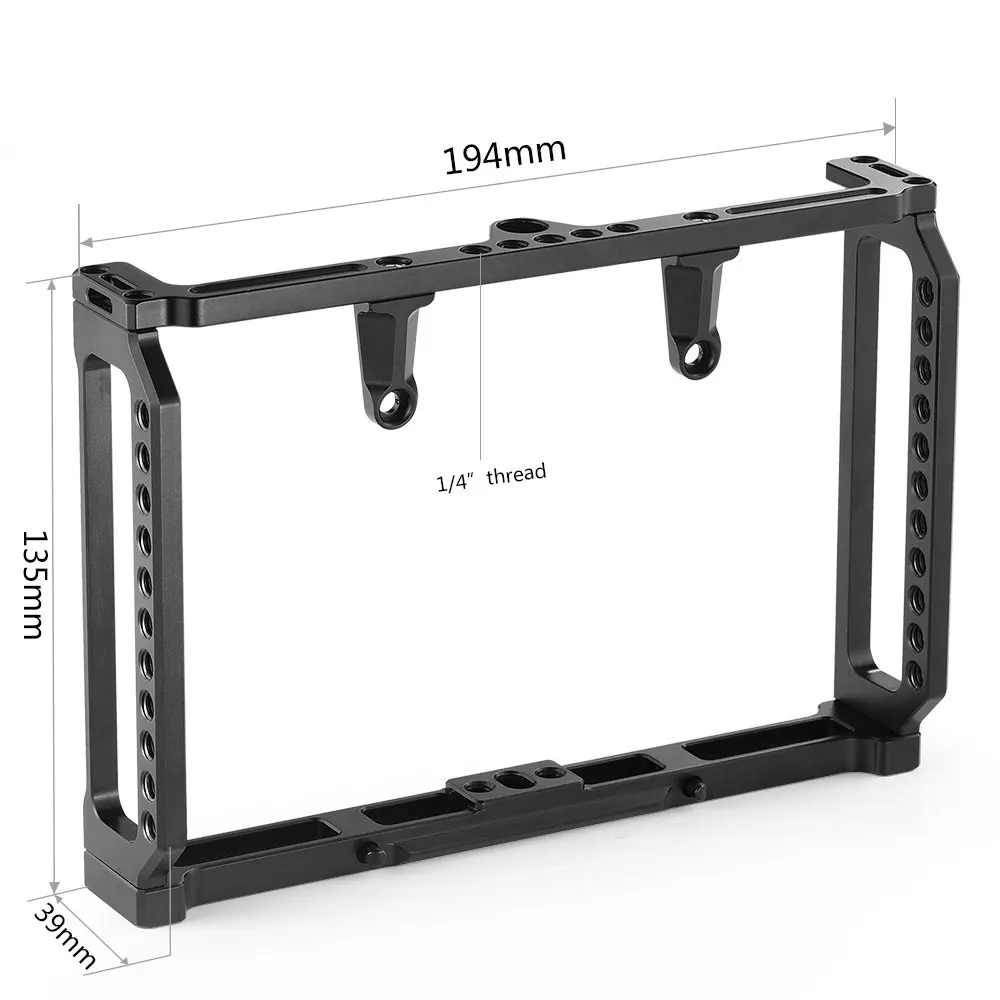 Защитная клетка SmallRig для 7-дюймового монитора Feelworld T7/703/703S/F7S фитинговая с НАТО Rail -