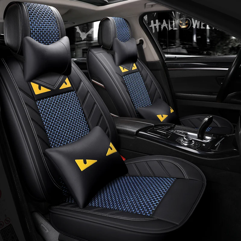 Кожаные универсальные чехлы для автомобильных сидений Toyota Corolla Verso renault scenic 3 Lada Audi