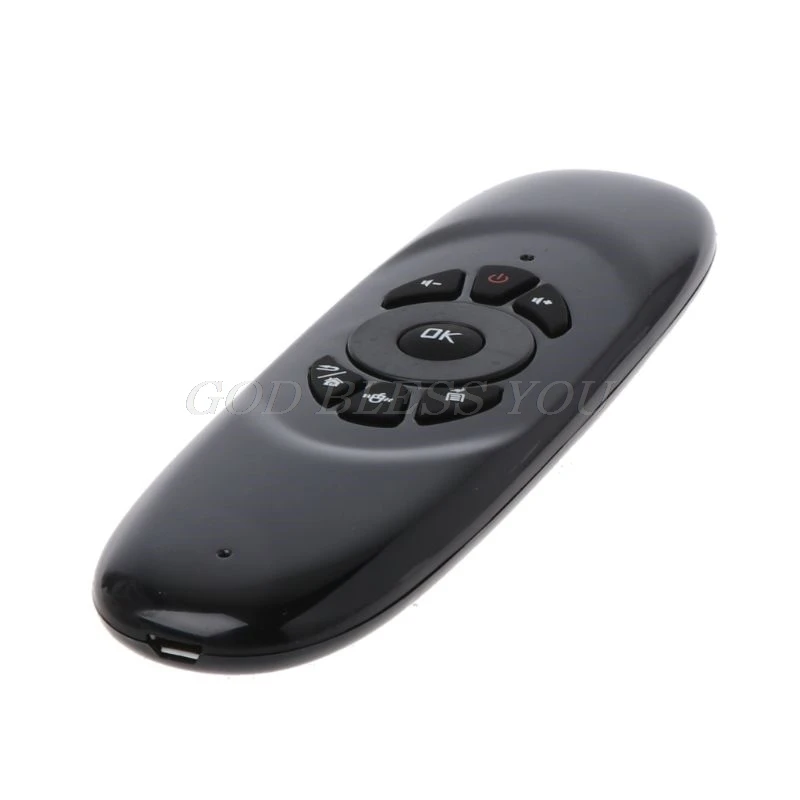 C120 Fly Air Mouse 2 4G мини беспроводная клавиатура перезаряжаемый пульт дистанционного