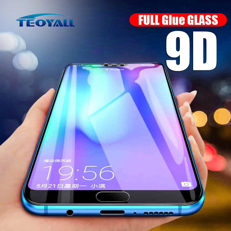 TeoYall 9D полное клеевое стекло для Huawei Y9 Y7 2019 закаленное GR5 GR3 2018 Y5 Prime Защитная пленка