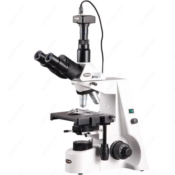 

Infinity Kohler Biological Microscope--AmScope Supplies 40X-2500X Infinity Kohler Biological Compound Microscope + 3MP Camera