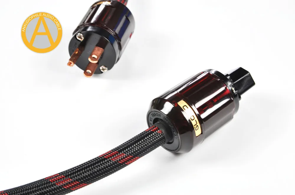 Кабель питания ANAUDIOPHILE PWC01 Hi Fi толстый 4N OFC кабель высокопроизводительный с