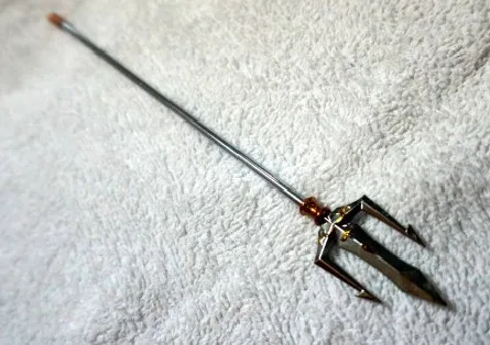 Модель веера saint seiya тканевый миф весы/Poseidon металлическое оружие Trident не содержит