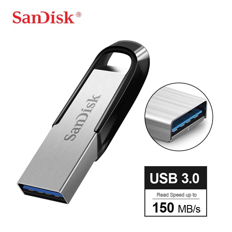 

SanDisk CZ73 USB 3.0 Flash Drive 32GB 64GB 128GB 150MB/s Mini Encryption Flashdisk 16GB High Speed USB Memory Stick Pendrive