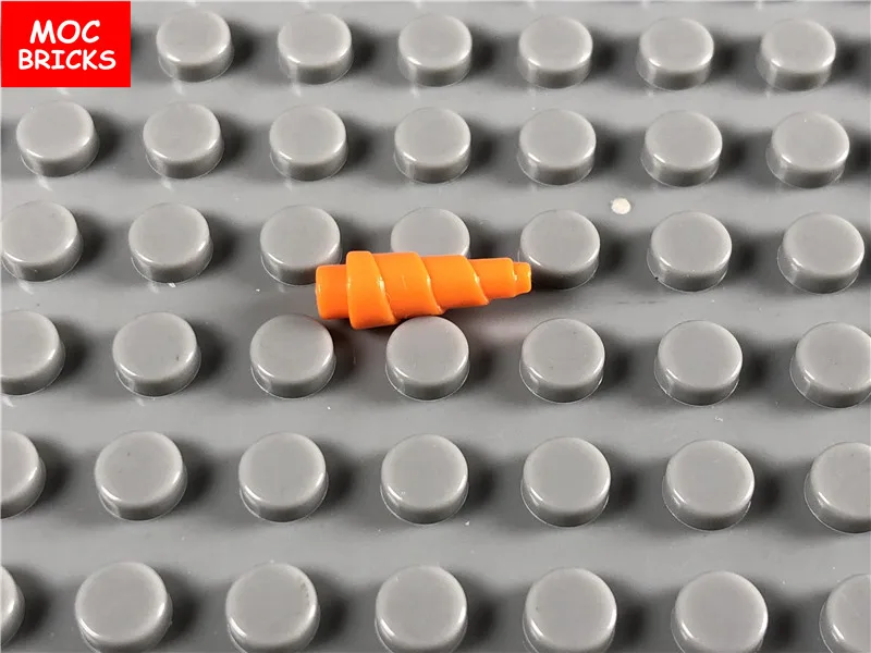 20pcs/lot MOC Bricks Orange Horn (Unicorn) fit with 89522 Educational Building Blocks Action figure DIY Toys kids Dolls gifts | Игрушки и