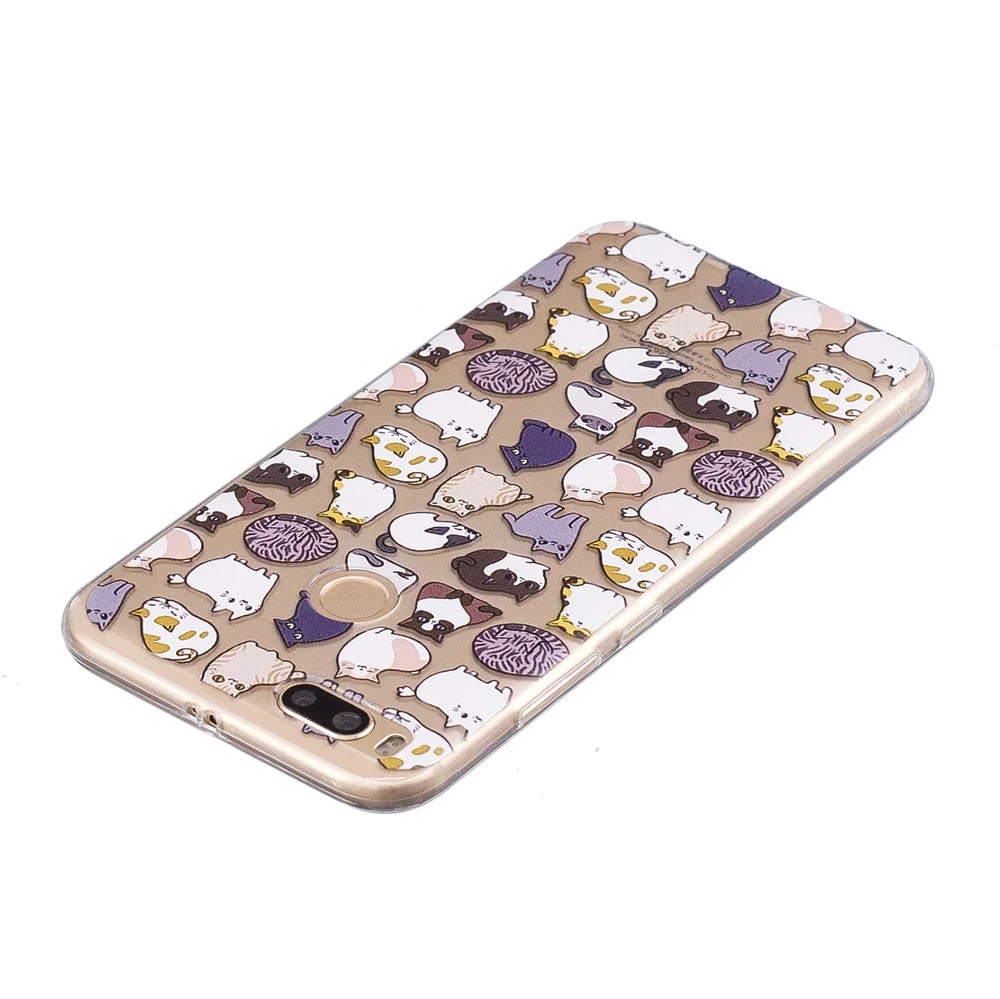 Cover For Xiaomi Redmi 6 5 4A 4X Note 3 4 Case Cute TPU Silicone Slim Panda Flower Back Animal 6X 5X MAX 2 Coque |