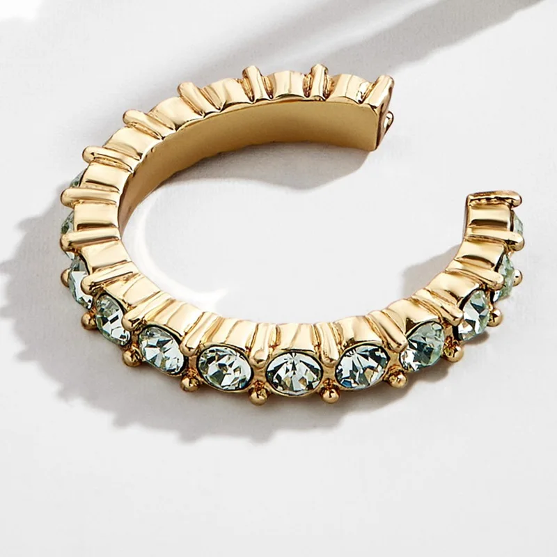 6 шт. женские серьги-каффы с кристаллами | Украшения и аксессуары