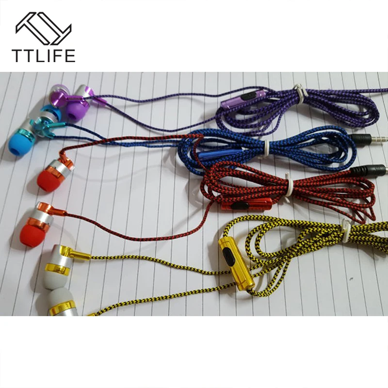 Оригинальные Проводные спортивные наушники TTLIFE EAR40 Hi Fi стерео с супер басами