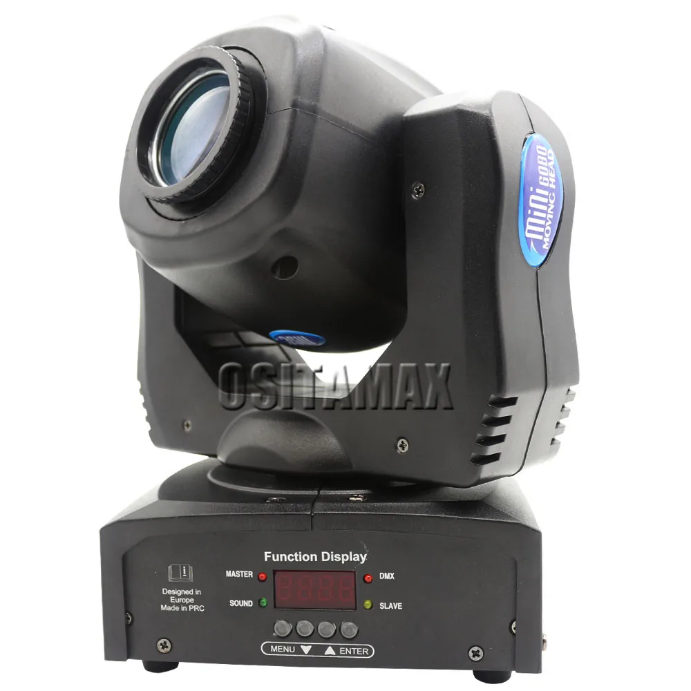 Миниатюрный светодиодный прожектор с движущейся головкой 2 шт. 35 Вт DMX512