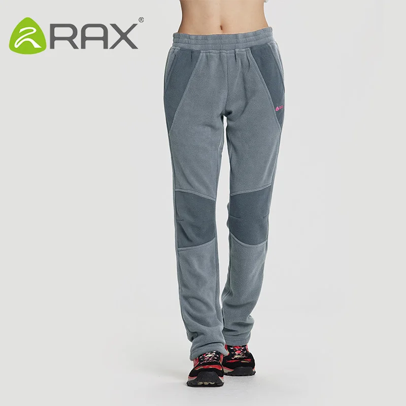 Rax 2015 термальные флисовые походные брюки для мужчин женщин зимние уличные