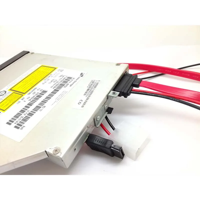 Кабель SATA 7 + 6 Pin Slimline для тонкого ноутбука DVD CD RW кабель питания ПК простая