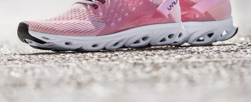 Li-Ning/женские кроссовки для бега с подушкой из дышащей пряжи; спортивная обувь; кроссовки; ARHN136 XYP715
