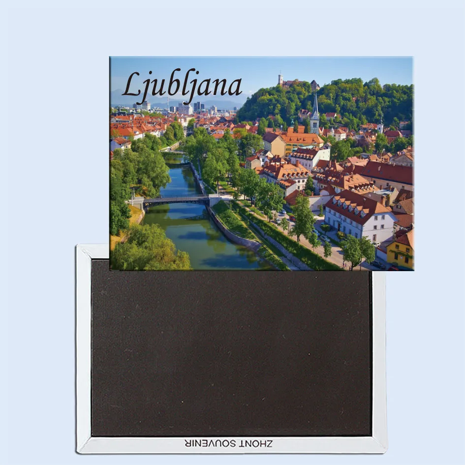 

Магнит на холодильник, прекрасные пейзажи, Любляна, Словения, 24472