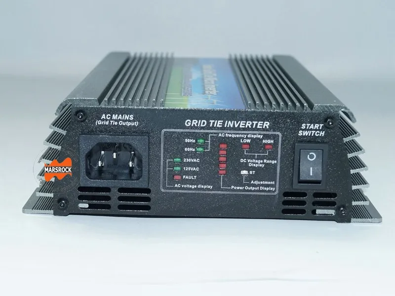 Микроинвертор 600 Вт 22 60VDC 190 260VAC для небольшой системы солнечной или ветровой