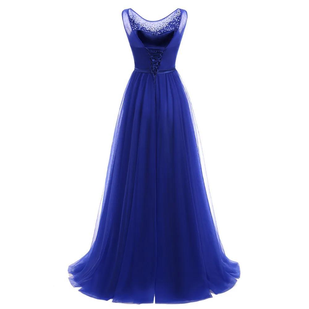 Vestidos de Fiesta 2019 Вечерние платья из тюля линии длинное вечернее платье плюс Размеры |