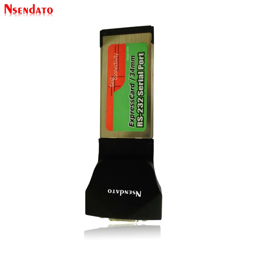 Express Card ExpressCard 34 мм до RS232 RS 232 DB9 серийный Порты и разъёмы карты расширения адаптер
