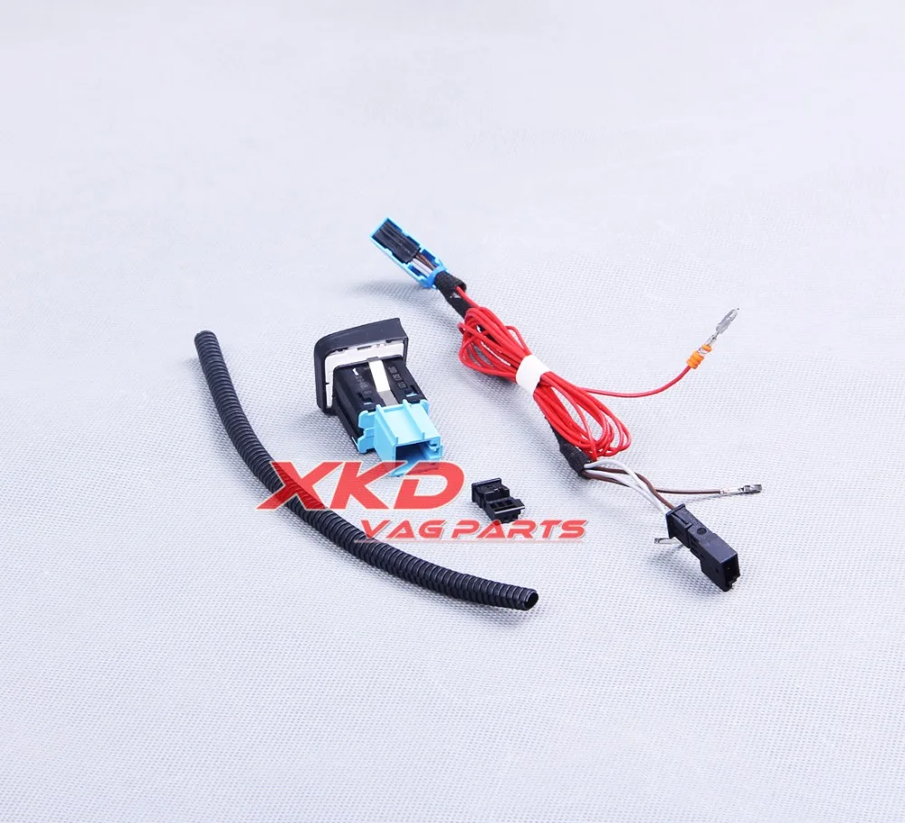 TPMS шин Давление предупреждение переключатель кабель комплект для VW Passat B6 3C R36 3c0 927