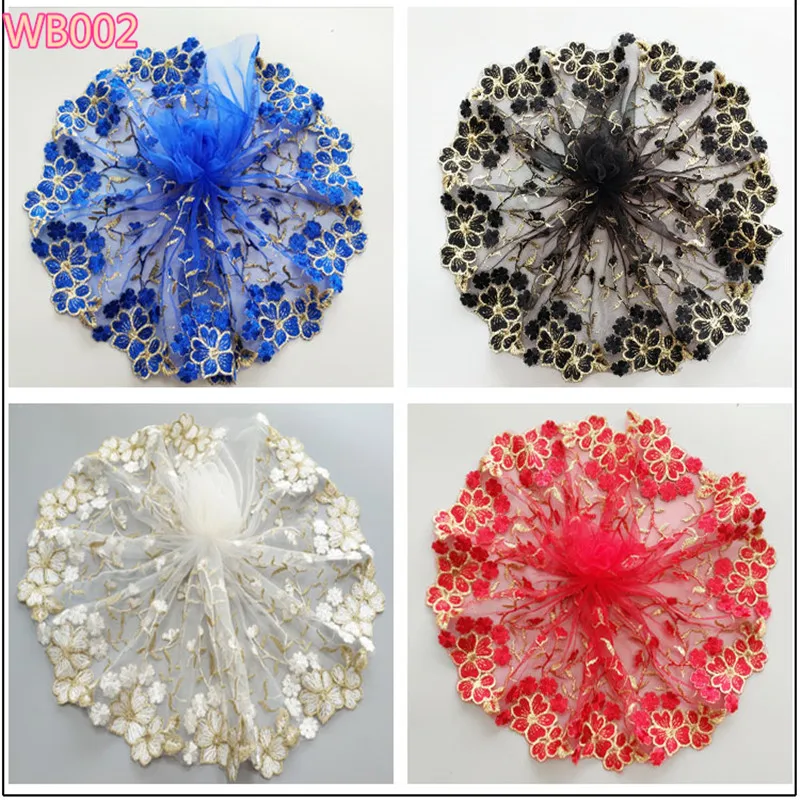 Белое красное черное синее платье принцессы кружевная отделка для кружева