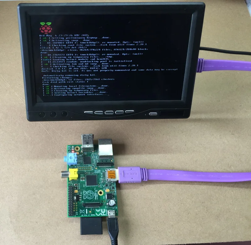Новый 7 дюймовый 1024x600 ЖК монитор Raspberry Pi 3 с HDMI VGA AV экраном для Pcduino Banana Car|monitor with