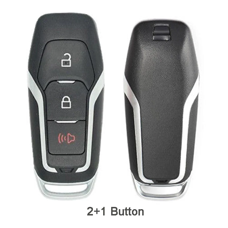 KEYECU 10x для Ford F250 F450 Super Duty Fusion Edge FCC: M3N-A2C31243300 Smart Prox чехол дистанционного ключа Fob 2 +