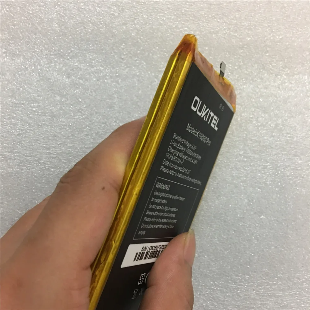 Oukitel k10000 Pro батарея 100% оригинальная большая емкость 10000 мАч Замена для мобильного