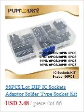 16 значений* 20 шт = 3 20 шт 1206 SMD конденсатор Ассорти Комплект 10pF~ 22 мкФ компонент diy Образцы комплект и