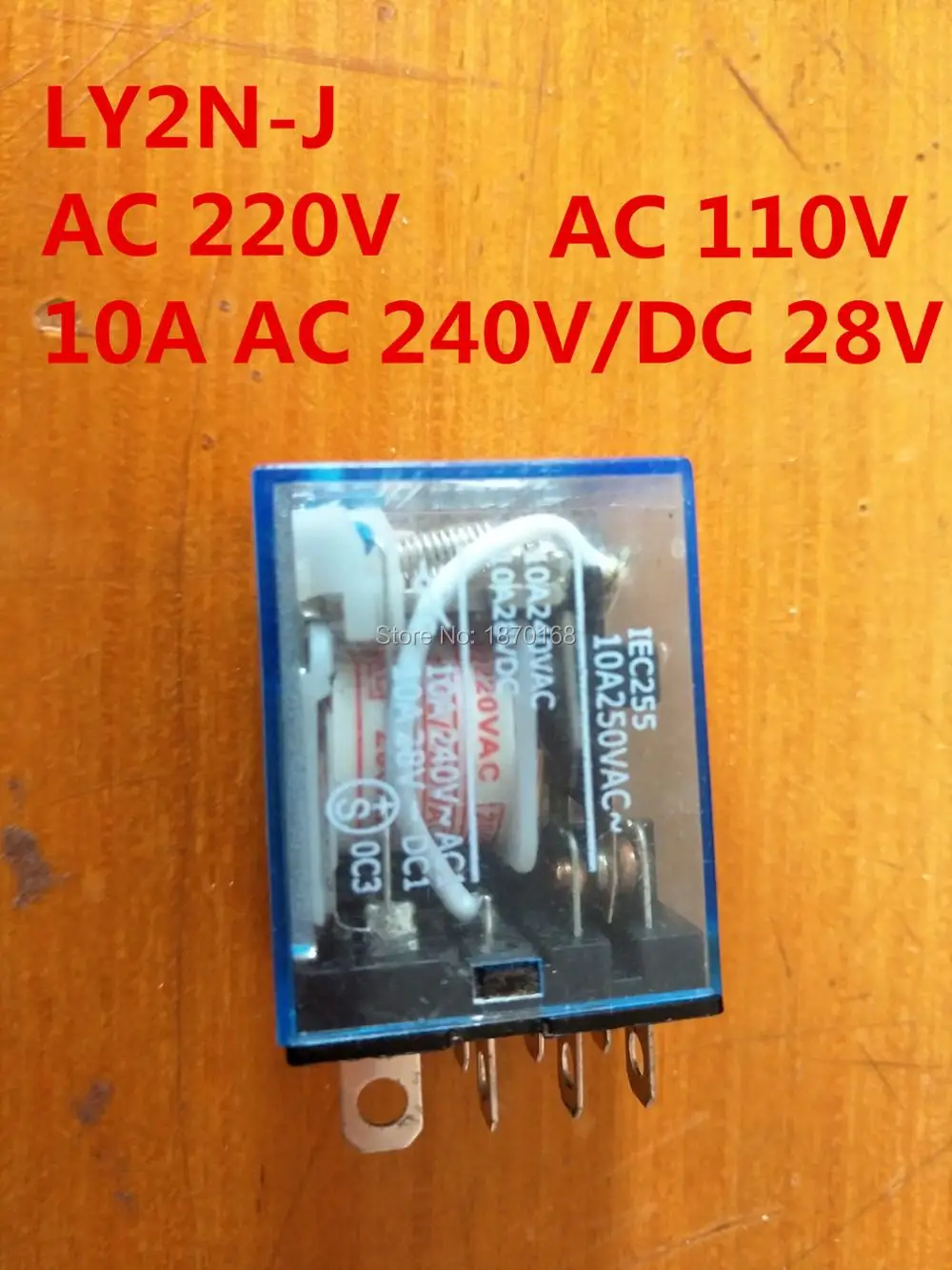 LY2N J AC 220V / 110V Катушка 8 Pin DPDT реле listrik 10A 240VAC 24VDC|Реле| |
