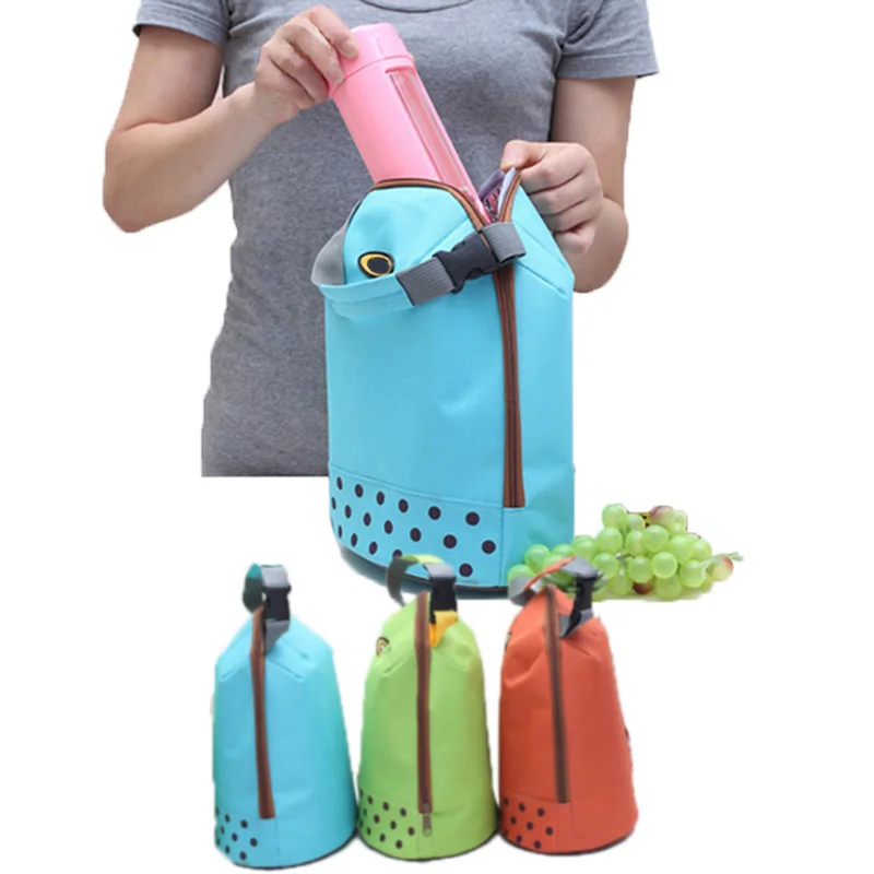 

Yesello Waterproof Picnic Lunch Bag Thermal Bag Cooler Bags Food Organizer insulated Portable Pouch