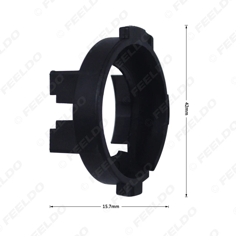 FEELDO 2 шт. Автомобильные светодиодные H7 адаптер для фар держатель Основание Hyundai