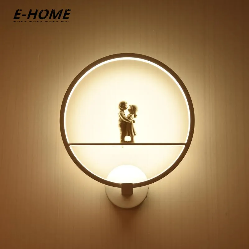 EHOME 18 Вт светодиодный настенный светильник Современный Творческий для Спальня
