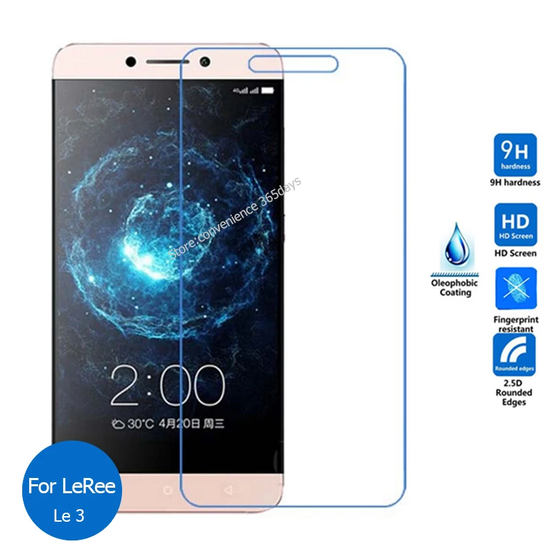 Закаленное стекло для защиты экрана LeRee Le 3 2 шт. защитная пленка 9h LeEco LE3|Защитные