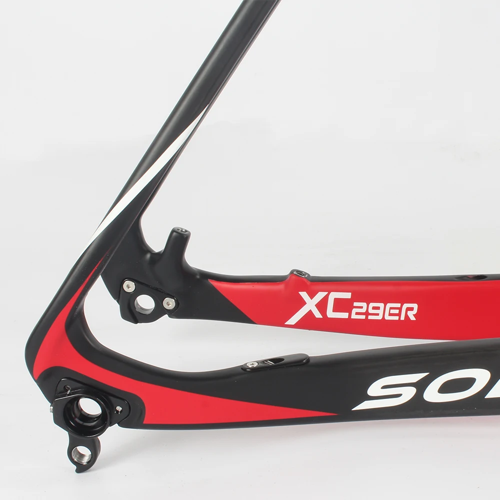 Бесплатная доставка карбоновая MTB рама. велосипедная Рама. Мягкая задняя рама для