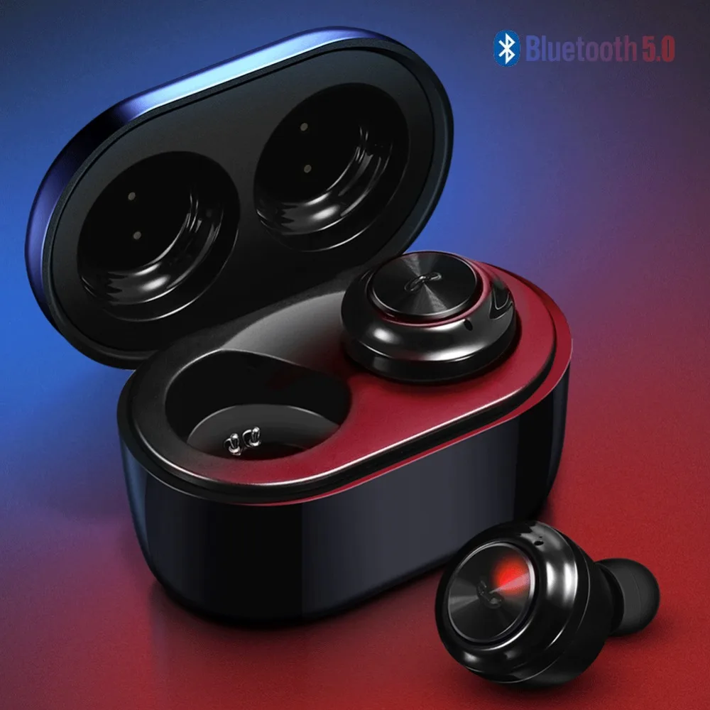 TWS Bluetooth 5 0 наушники стерео беспроводные HIFI водонепроницаемые спортивные Handsfree