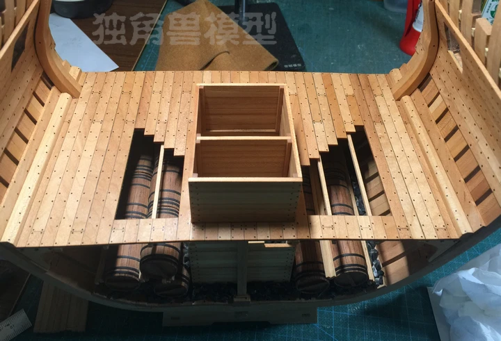 Роскошная внутренняя структура обновления декоративный костюм для весы 1/48 USS