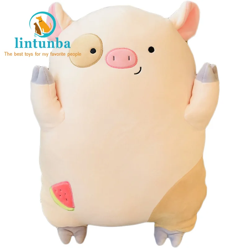 Kawaii свинка мягкая плюшевая игрушка милая Подушка подкладка в виде животных