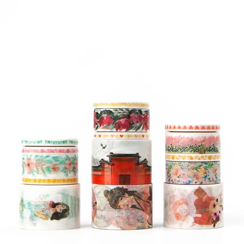 Sunshine Girls Washi лента маскирующий декоративный ленты DIY Скрапбукинг стикер этикетка