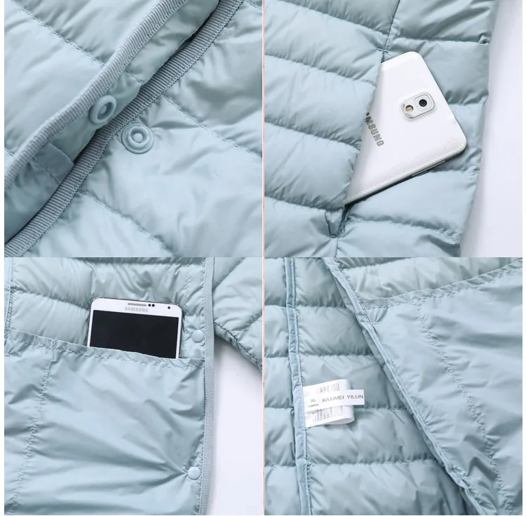 Sanishroly, два размера плюс 4XL, новинка, женский пуховик, парка, ультра легкий белый утиный пух, пальто для девушек, короткая верхняя одежда, топы S387